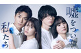 渡邉美穂×砂田将宏×浅川梨奈×池田匡志 クアトロ主演ドラマ「嘘をついた私たち」放送！◆佐野岳、阿久津仁愛、馬渕英里何ら追加キャスト解禁！令和の“Y2K歌姫”MELONiiによる主題歌が決定！