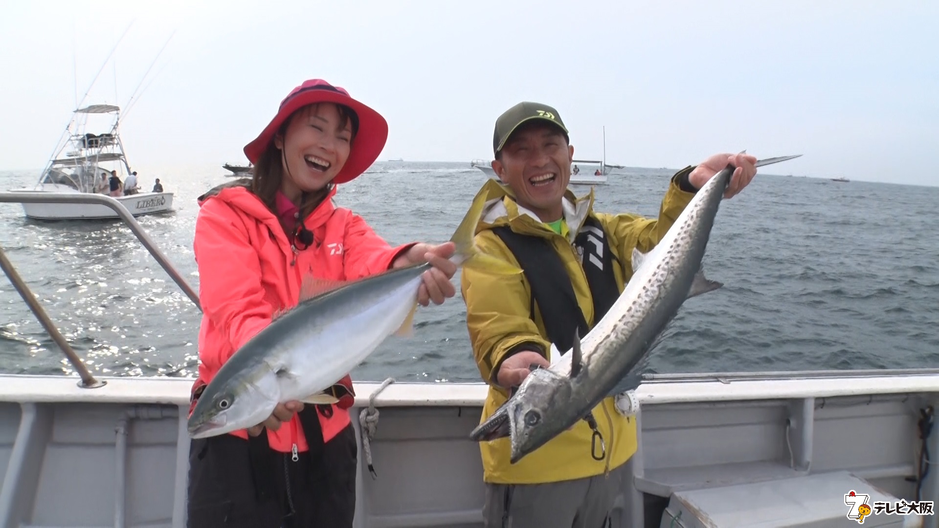 ヒラメやイナダ 泳がせ釣り で大爆釣 伊勢湾で沖釣りを楽しもう テレビ大阪株式会社のプレスリリース
