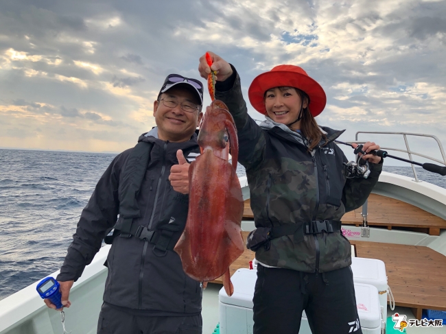 コジレイ 引退ｓｐ 大好きな沖縄でアオリイカ爆釣 有終の美で締めくくる テレビ大阪株式会社のプレスリリース