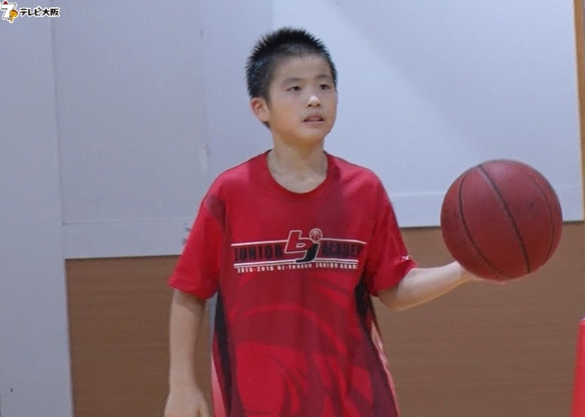 バスケの天才キッズ　南澤空くん１２歳