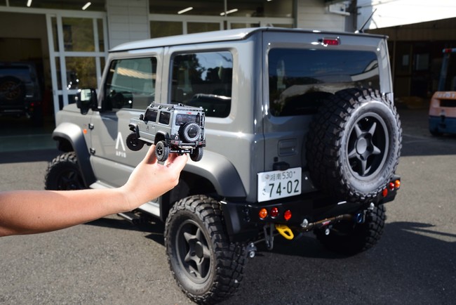 手のひら本格R/Cの決定版、京商ミニッツ4×4 『スズキ ジムニー シエラ