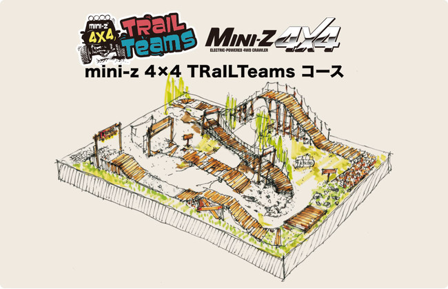 mini-z 4×4 TRaILTeams コース mini-z 4×4 TRaILTeams コース