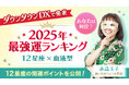 【ダウンタウンDXで2025年最強運ランキングを発表】marougeメディアでは人気占い師・水晶玉子が2025年の運勢と12星座別開運ポイントを公開!