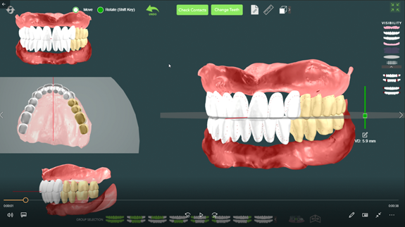 3D CADでデザインしている様子