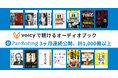 パンローリング社が制作・販売する1,000作品以上のオーディオブックが、Voicyで順次配信へ