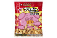 『コロコロコミック』連載中の「ブタメンくん」パッケージが目を引く『ブタメン太麺スナック(とんこつ味)』発売