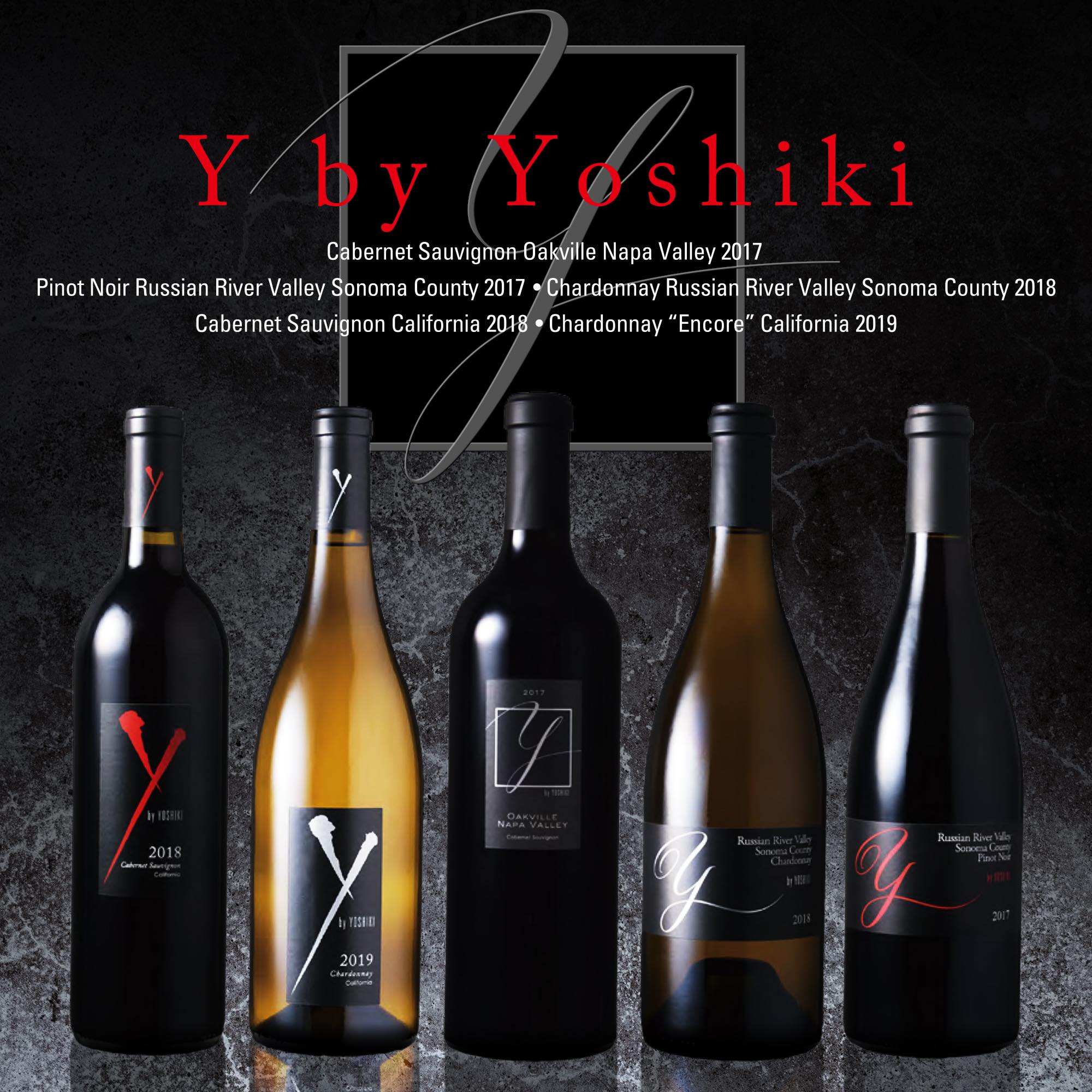 ワイン業界に旋風『Y by YOSHIKI』 新作5種類 同時解禁｜YOSHIKI PR 