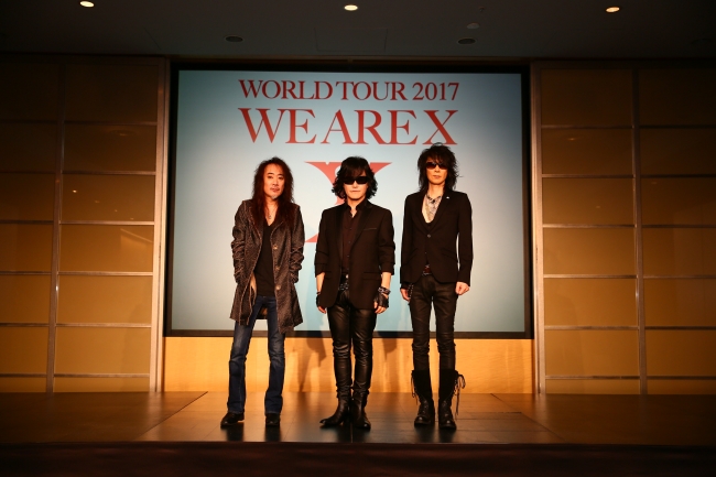 X JAPAN WORLD TOUR 2017 WE ARE X」日本ツアー決行！「前に進むことで 