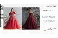 【DRESSY CAFE NAGOYA】1月のディスプレイドレスはKURAUDIAより「Lulu felice」「Irida maison」のウェディングドレスを期間限定でお届けいたします。