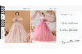 【DRESSY CAFE NAGOYA】3月のディスプレイドレスはKURAUDIAより「Lulu felice」「Irida maison」のウェディングドレスを期間限定でお届けいたします。