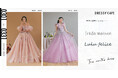 【DRESSY CAFE NAGOYA】3月のディスプレイドレスは「KURAUDIA × PLACOLE & DRESSY」のウェディングドレスを期間限定でお届けいたします。