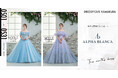 【DRESSY CAFE KAMAKURA】5月のディスプレイドレスは「ALPHA BLANCA」のウェディングドレスを期間限定でお届けいたします。