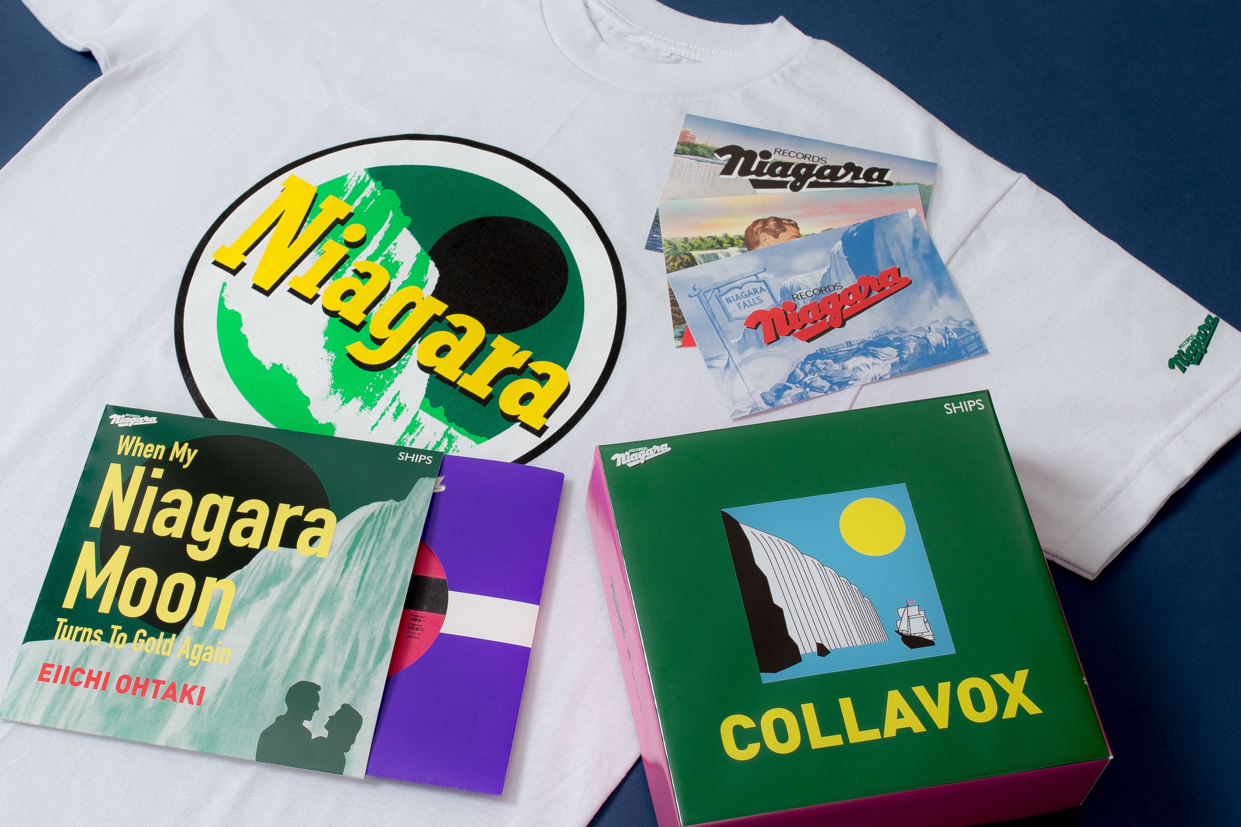 スペシャルコラボレーション！NIAGARA x SHIPS COLLAVOX、大滝詠一