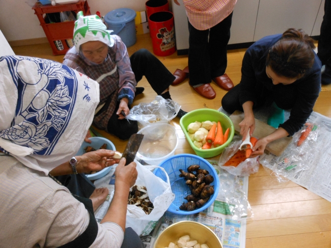 郷土料理体験