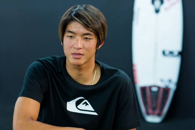 クイックシルバー契約選手：五十嵐カノア ISA WORLD SURFING GAMES