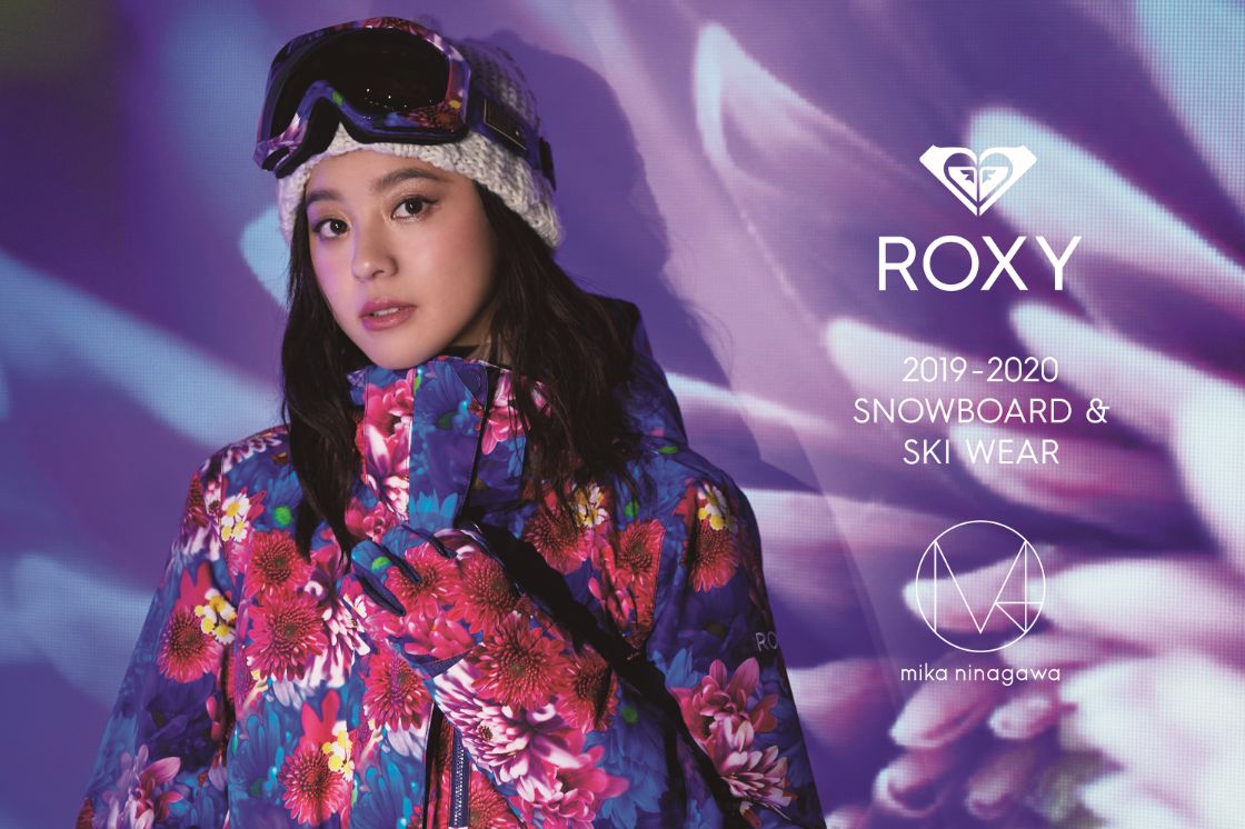 ROXY 2018-19モデル サイズL mika ninagawa 蜷川実花 - スノーボード