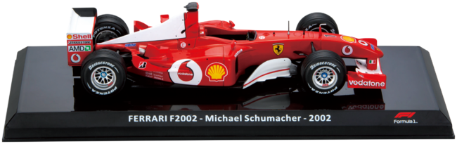 《第2号》　フェラーリ F2002 ミハエル・シューマッハ（2002）