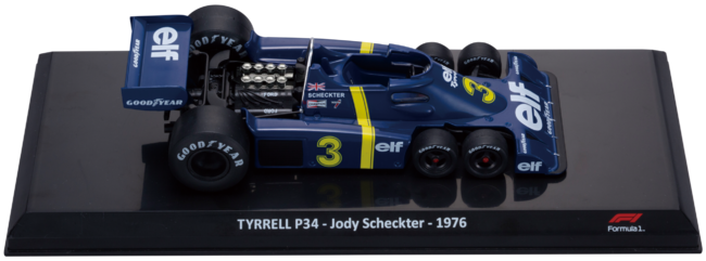 《第3号》　ティレル P34 ジョディ・シェクター（1976）