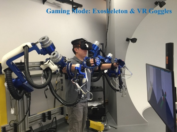 VRを使用した脳梗塞のセラピー体験