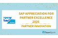 チームスピリット、SAPジャパン主催「SAP Appreciation for Partner Excellence 2026」に選出