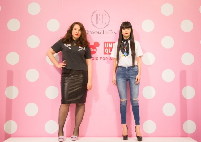 ユニクロ ファッションデザイナーのオランピア ル タンとディズニーによる新作コレクション発売を記念しオランピア ル タンと秋元梢 さんによるトークショーイベントを開催 株式会社ユニクロのプレスリリース