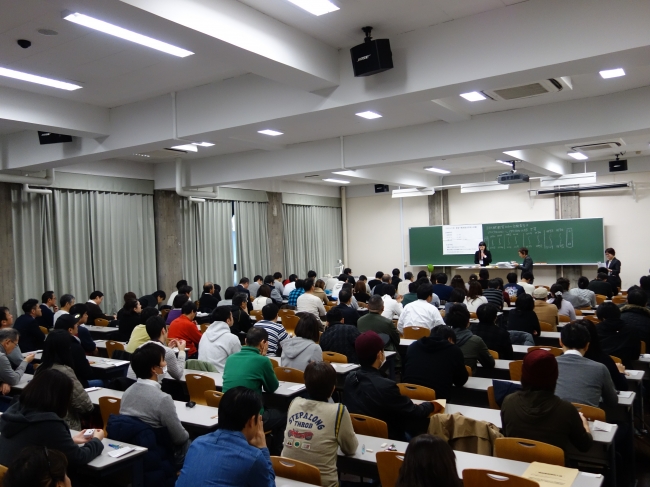 早稲田大学では1,019名が受験。試験は全国36会場で行われた。
