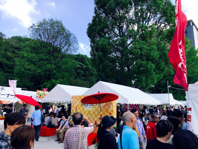 上野公園での梅酒まつり2018