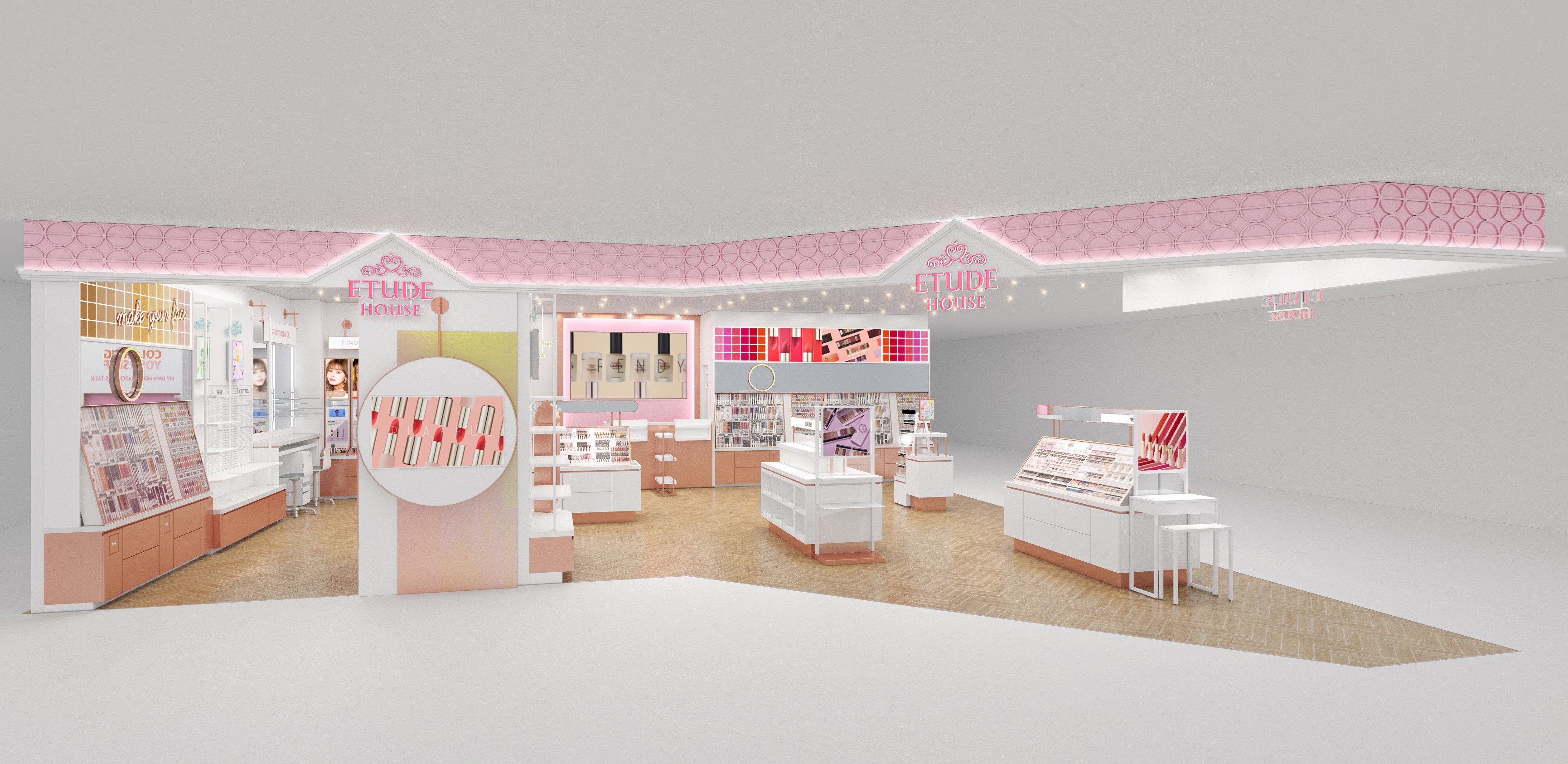 Etude House エチュードハウス グランドオープンする新生 渋谷parco に登場 11月22日 金 に 渋谷 パルコ店 オープン アモーレパシフィックジャパン株式会社のプレスリリース