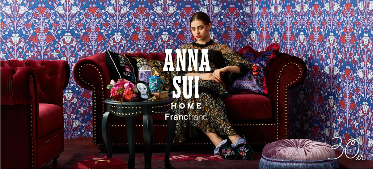 ANNA SUI Francfranc 壁紙 WALLPAPER10本まとめ売り