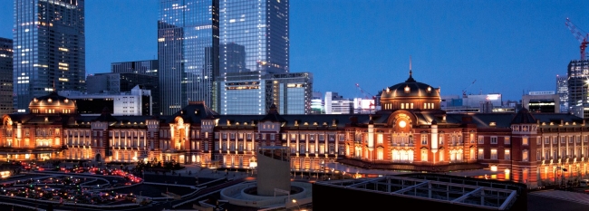 ホテルが位置する東京駅丸の内駅舎