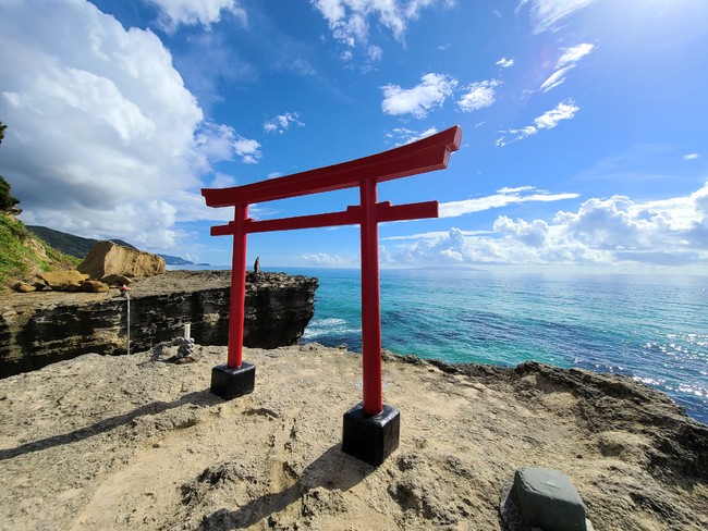 静岡県・伊豆半島の縁結びの地として知られる白浜神社