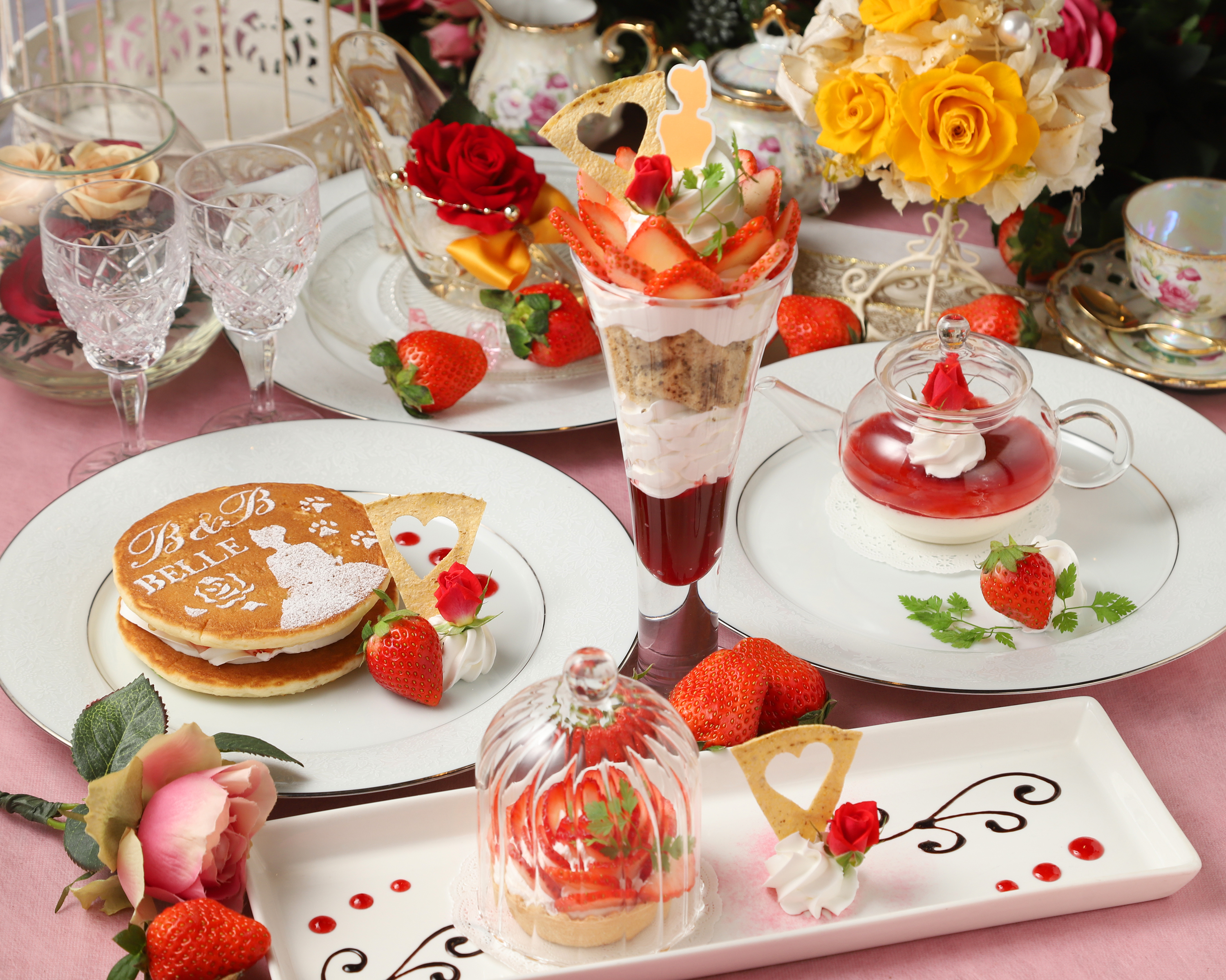 今年もお城に可愛い春が訪れる「美女と野獣の苺フェア2020」1月15日より開催！