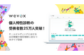 【Wevox】個人特性診断の受検者数25万人突破!業界や年代で特徴有り