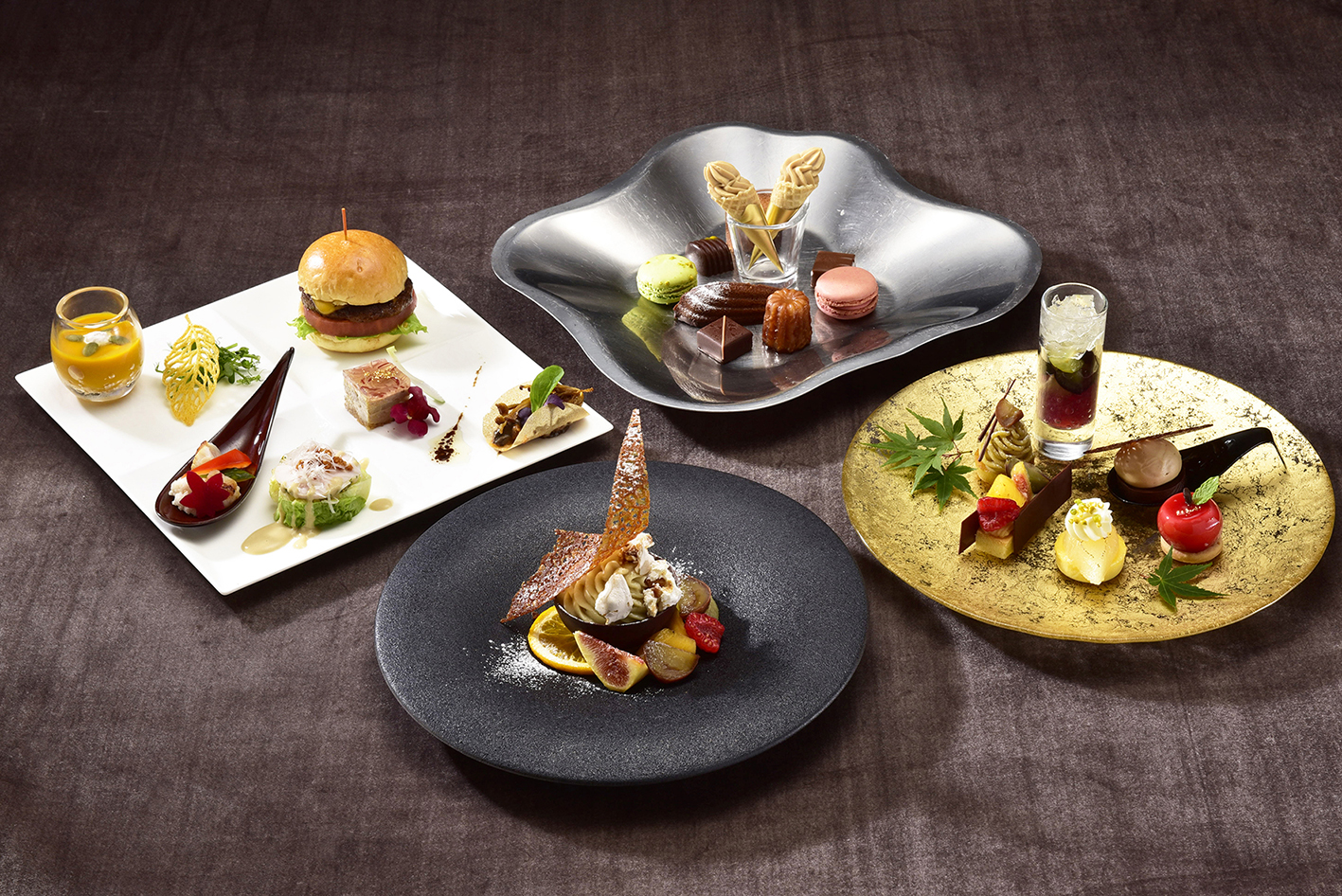 品川プリンスホテル 地上約140mの高さから都心の眺望も楽しめる 秋色薫る食材を詰め込んだスイーツコース Autumn Color Palette を販売 株式会社プリンスホテルのプレスリリース