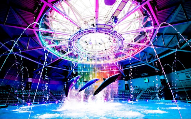 ホテル敷地内にある水族館「マクセル アクアパーク品川」（品川プリンスホテル）