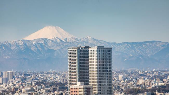 お部屋から望む富士山(品川プリンスホテル) お部屋から望む富士山(品川プリンスホテル)