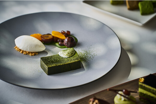 3種の宇治茶のアフタヌーンティースイーツコース（DINING & BAR TABLE 9 TOKYO）