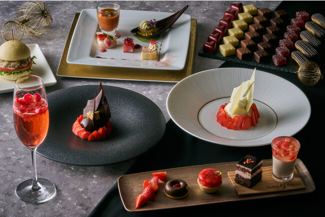 Stylish afternoon tea　～Strawberry and Chocolate～（品川プリンスホテル「DINING & BAR TABLE 9 TOKYO」）