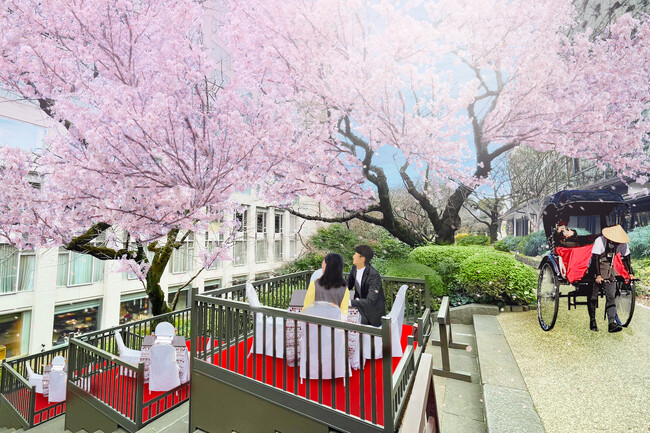 SAKURA 人力車×絶景朝食