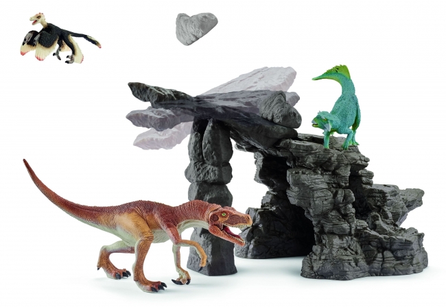 「恐竜たちの洞窟プレイセット」