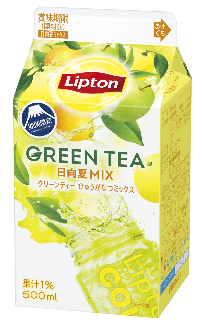 リプトン グリーンティー 日向夏ミックス 5月19日 火 より期間限定新発売 森永乳業株式会社のプレスリリース