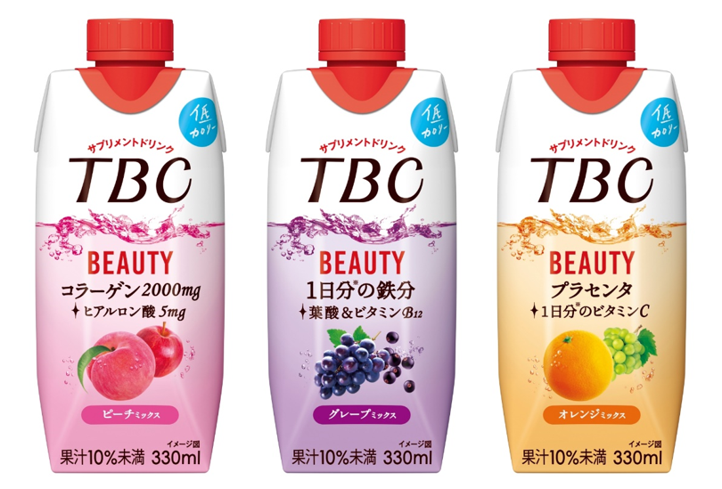 TBC コラーゲン ピーチミックス/１日分の鉄分 グレープミックス