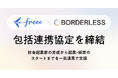 ボーダレス・ジャパン、freeeと包括連携協定を締結