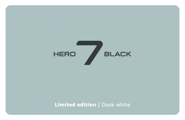 GoPro HERO7 Black に限定カラーDusk Whiteが登場！ | GoPro,Inc.の