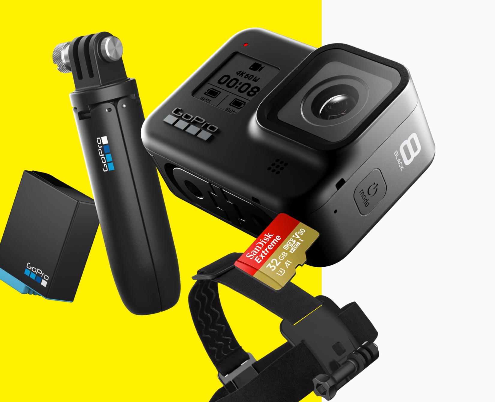 人気在庫あ 美品❗️GoPro HERO8 BLACK 2台セット！付属品多数