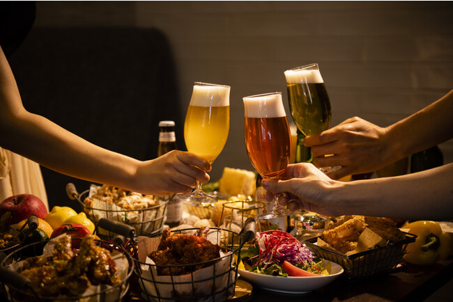 飲みやすいビアカクテルもご用意