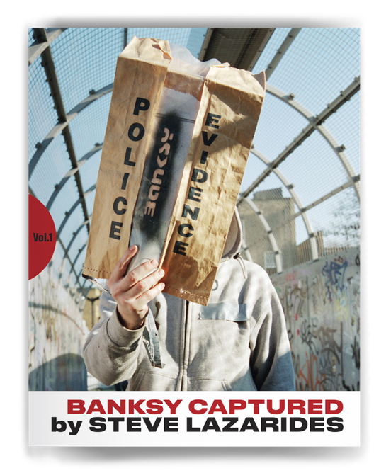 世界的に有名な覆面アーティスト バンクシー本人をとらえた作品集 Banksy Captured By Steve Lazarides Kkベストセラーズのプレスリリース