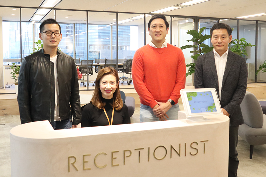 株式会社RECEPTIONISTが、株式会社オプトベンチャーズ、セールスフォース・ドットコムの投資部門の2社を引受先とする第三者割当増資を実施