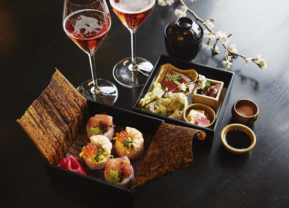 「ザ・ラウンジ by アマン」にて桜をひと足先に愛でるHANAMI BENTOと桜のカクテルを期間限定でご提供2020年3月5日（木）から4月30日（木）まで