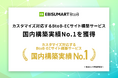 BtoB向けクラウドコマースプラットフォーム「EBISUMART BtoB」、カスタマイズ対応するBtoB-ECサイト構築サービス国内構築実績No.1を獲得